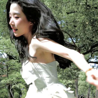 盲女情